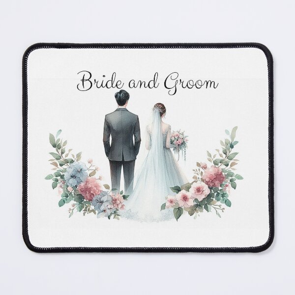Item preview, Bride and Groom designed and sold by Emilyprintart.