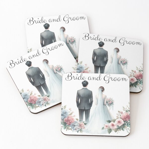 Item preview, Bride and Groom designed and sold by Emilyprintart.