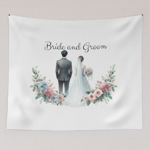 Item preview, Bride and Groom designed and sold by Emilyprintart.