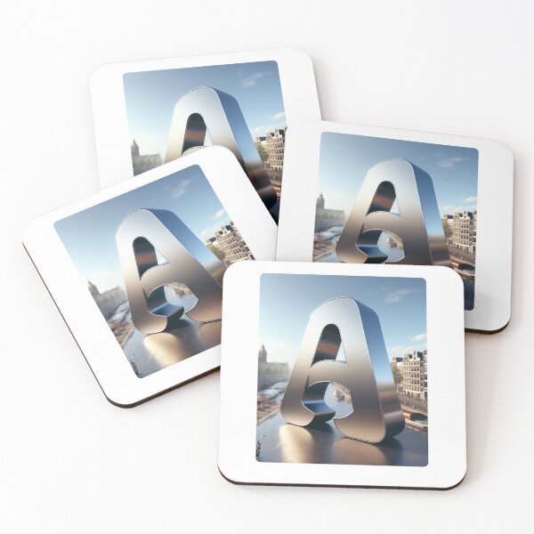 Item preview, Amsterdam Letter A City Art – Urban Typography Design Inspired by Amsterdam’s Charm for Travel and City Lovers designed and sold by knalpot-design.