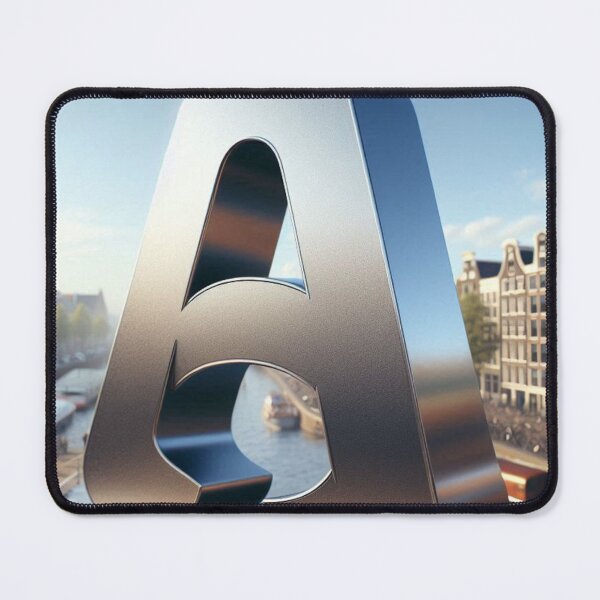 Item preview, Amsterdam Letter A City Art – Urban Typography Design Inspired by Amsterdam’s Charm for Travel and City Lovers designed and sold by knalpot-design.