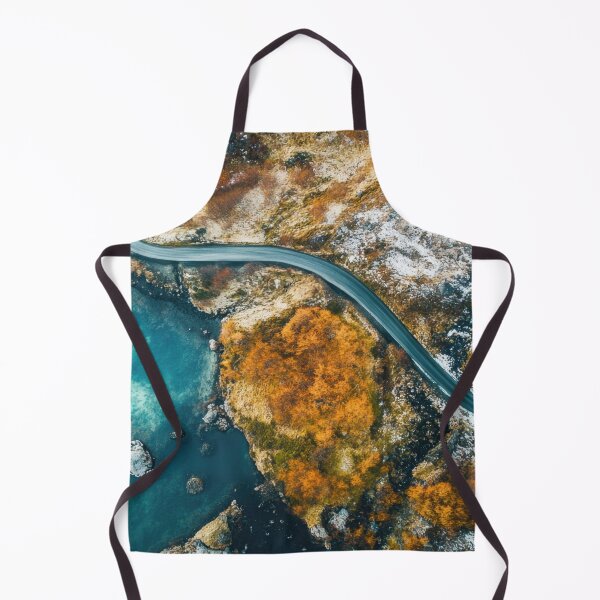 Item preview, Autumn road by calm lake designed and sold by anytka.