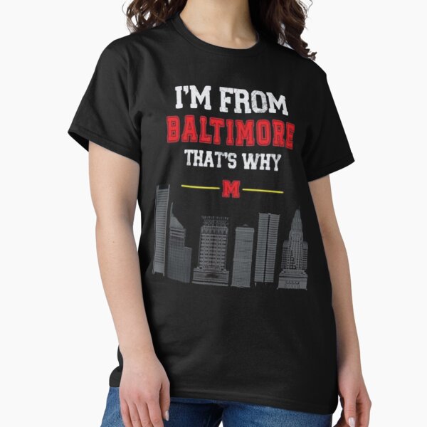 Item preview, I'M FROM BALTIMORE THAT'S WHY" Authentic Baltimore Design designed and sold by DigitalNew.