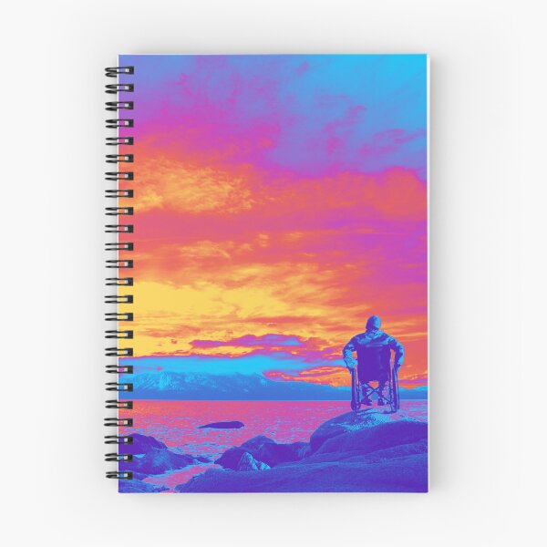 Item preview, "Limitless View" – Wheelchair Explorer at the Edge of Wonder designed and sold by It's Wheelie Cool.