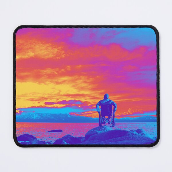 Item preview, "Limitless View" – Wheelchair Explorer at the Edge of Wonder designed and sold by It's Wheelie Cool.
