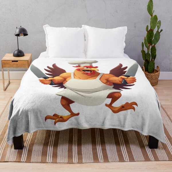 Item preview, Angry Rooster Chef | Crazy Cooking with Knives designed and sold by NovaProArt.