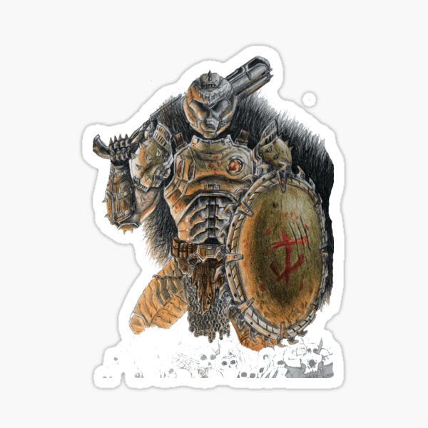 Item preview, Character Fanart Inspired by doom: the dark ages designed and sold by shadeofshinon.