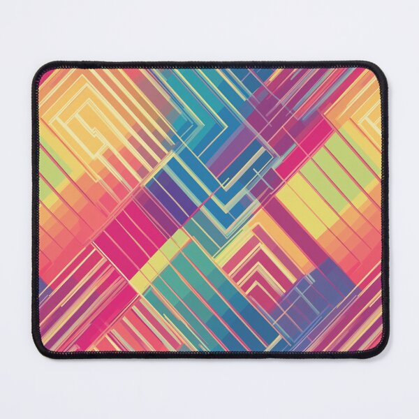 Item preview, Geometric Lines - Summer 2025 design, irregular pattern designed and sold by WorldByEsi.