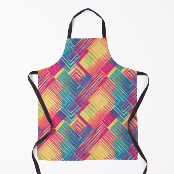 Item preview, Geometric Lines - Summer 2025 design, irregular pattern designed and sold by WorldByEsi.