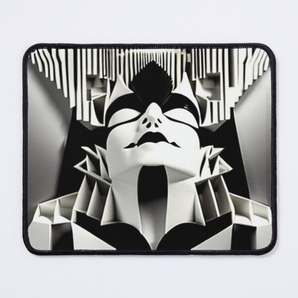 Item preview, Origami Mummy - Stark Black and White designed and sold by shakespeare1212.