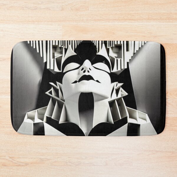Item preview, Origami Mummy - Stark Black and White designed and sold by shakespeare1212.