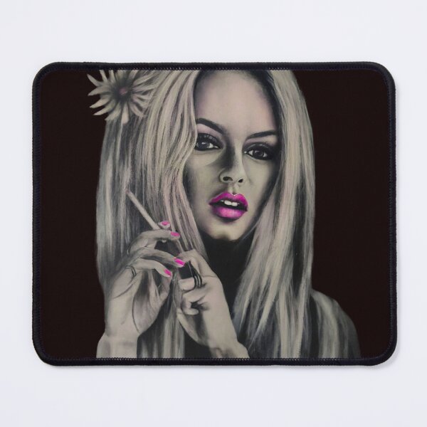 Item preview, Girl with a cigarette and flower designed and sold by MaPerle.