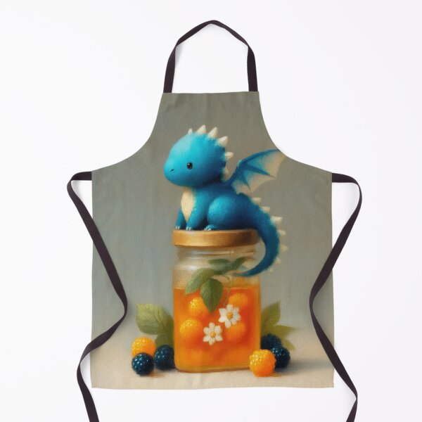 Item preview, Wild Berry Dragon and Honey Jar designed and sold by Magical Art Store.