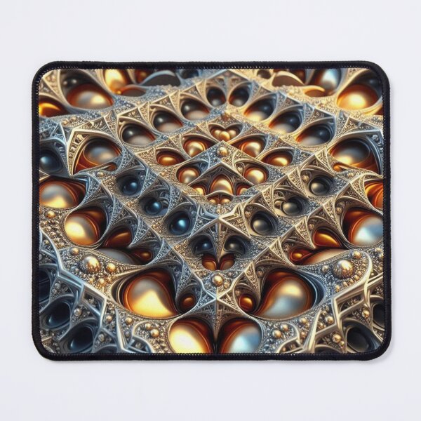 Item preview, Fractal Metal 1 designed and sold by Sybille-Yates.