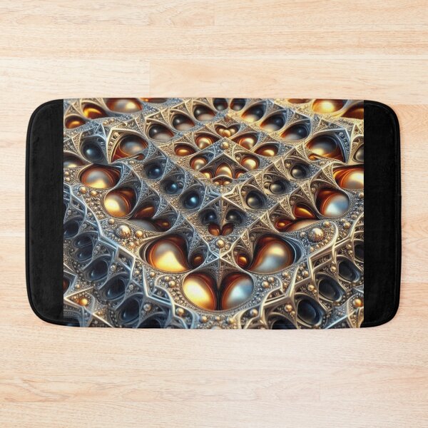 Item preview, Fractal Metal 1 designed and sold by Sybille-Yates.