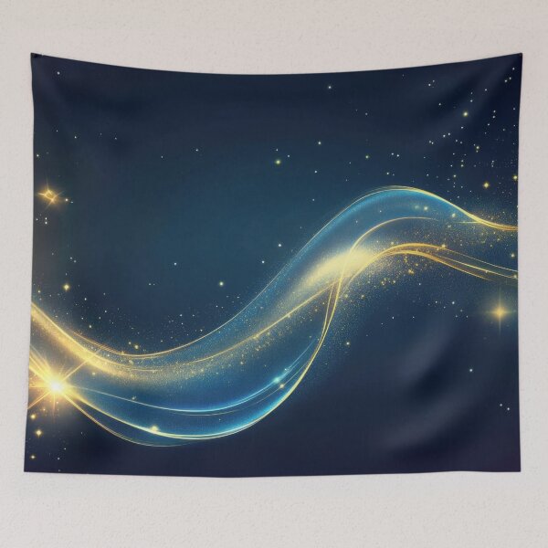 Item preview, Graceful waves of light stars designed and sold by anytka.