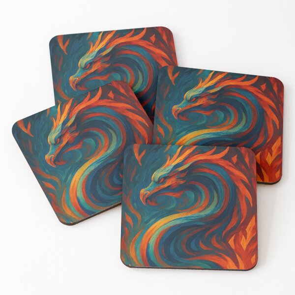 Item preview, Inferno Serpent: Dance of the Fire Dragon designed and sold by AbstractAnom.