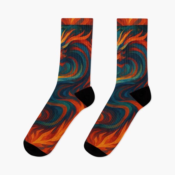 Item preview, Inferno Serpent: Dance of the Fire Dragon designed and sold by AbstractAnom.