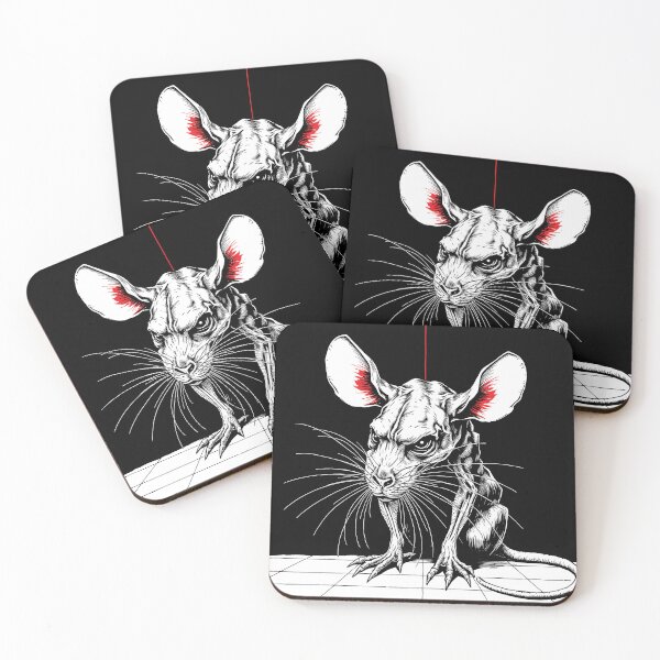Item preview, Evil Zombie Rat Illustration designed and sold by StudioDestruct.