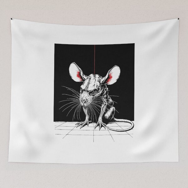 Item preview, Evil Zombie Rat Illustration designed and sold by StudioDestruct.
