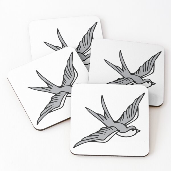 Item preview, American Traditional Swallow Tattoo designed and sold by hdport.
