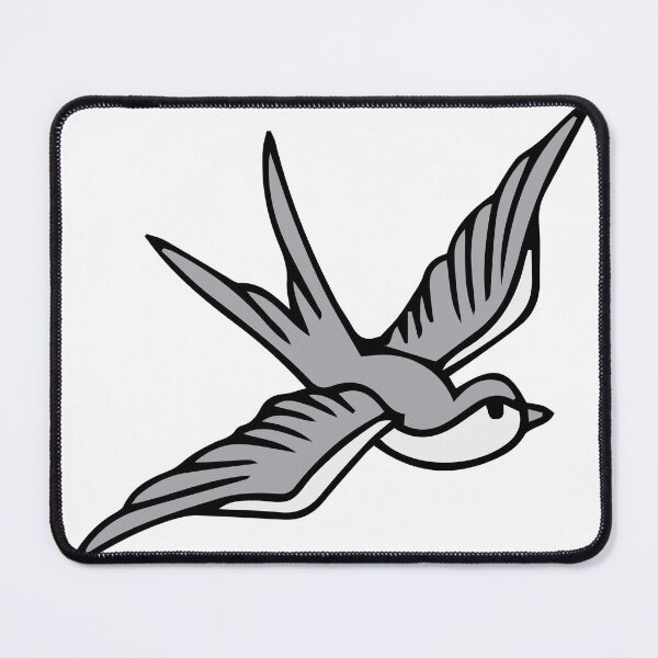 Item preview, American Traditional Swallow Tattoo designed and sold by hdport.