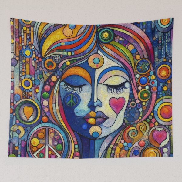 Item preview, 60's Cool Vibe Hippy Art designed and sold by TheDarkWardrobe.