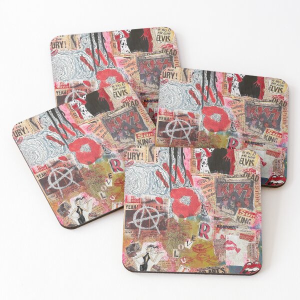 Item preview, 70's Rebellion Collage Piece designed and sold by Madison Reis.