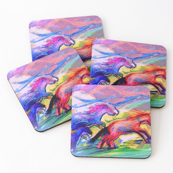 Item preview, Herd of Mustangs in the Diamond Mountains/4 designed and sold by Marzena Salwowska.