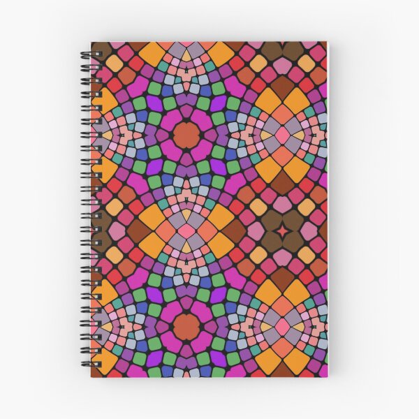 Item preview, color surface mosaic abstract seamless colorful repeat pattern designed and sold by Abrahamjrnd.