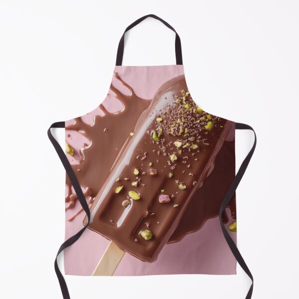 Item preview, Pink background ice cream treat designed and sold by anytka.