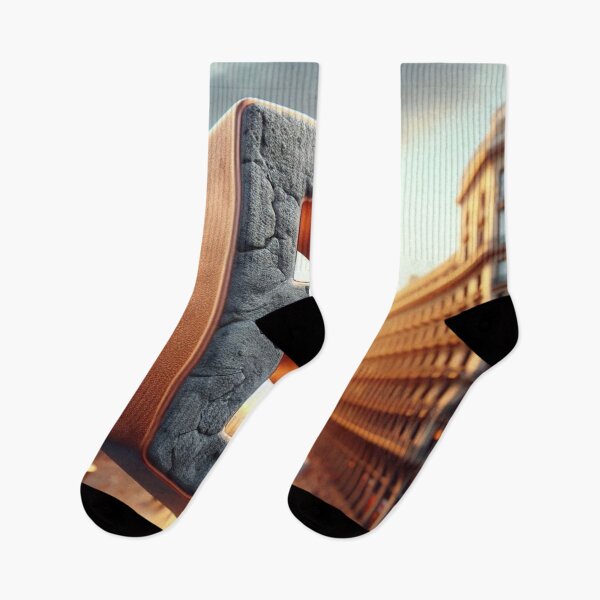 Item preview, Barcelona City Vibes – AI Art with Bold Initial B as Background for Urban Style Clothing & Travel-Inspired Accessories designed and sold by knalpot-design.