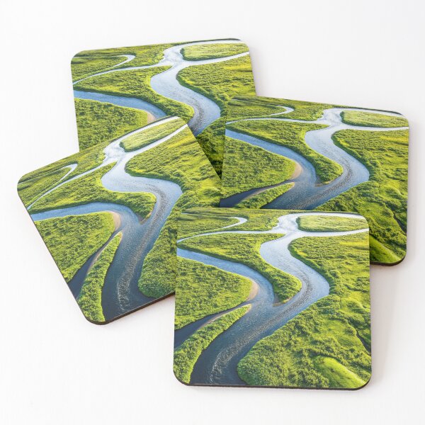 Item preview, River Flowing Through Greens designed and sold by anytka.