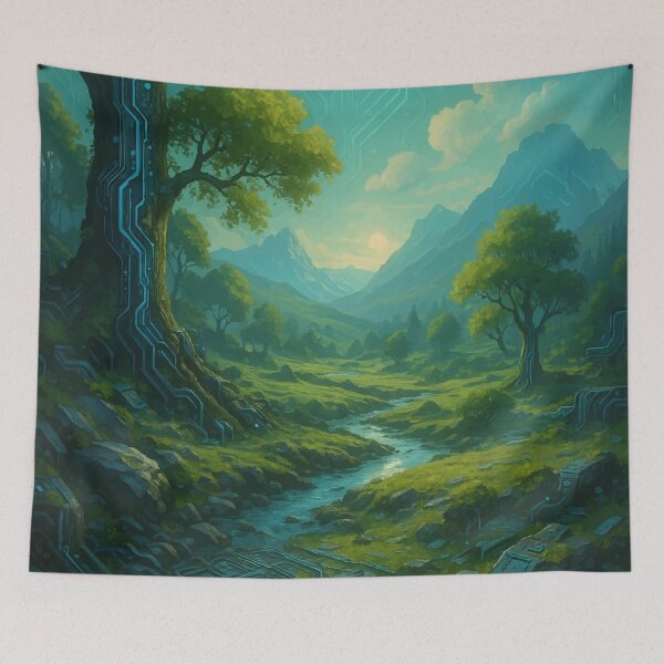 Item preview, Nature.exe: The Forest Rebooted designed and sold by AbstractAnom.