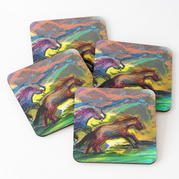 Item preview, Herd of Mustangs in the Diamond Mountains/5 designed and sold by Marzena Salwowska.