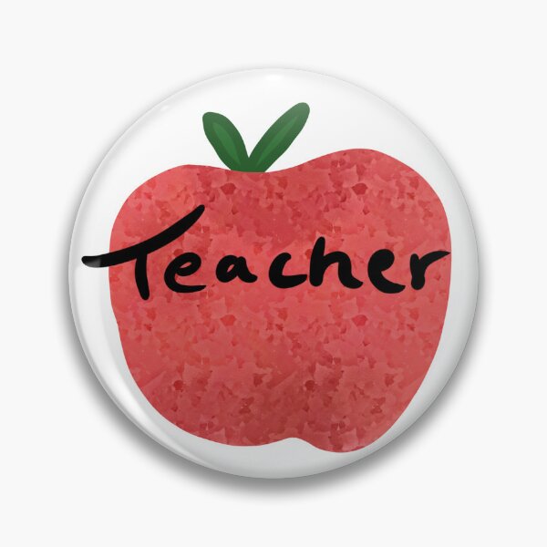 Item preview, “Teacher” apple designed and sold by Laura Wong.