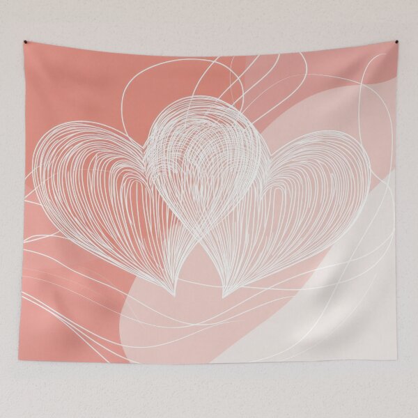 Item preview, Two hearts on soft backdrop designed and sold by anytka.