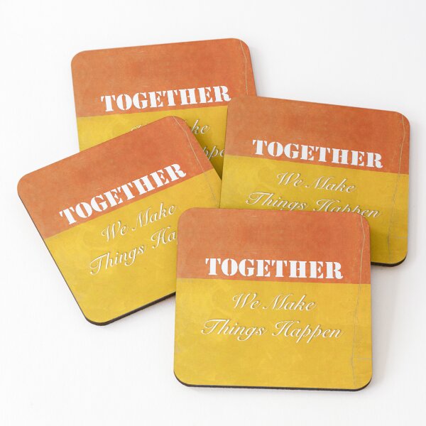 Item preview, Together We Make Things Happen designed and sold by Sharon Cummings Art.