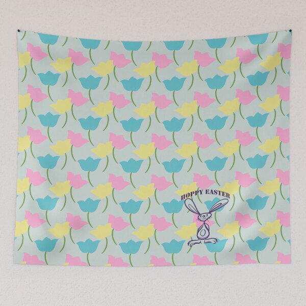 Item preview, Hoppy Easter Cute Bunny Graphic designed and sold by AlliEmm.