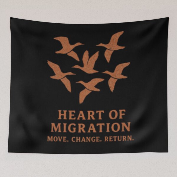 Item preview, Flying Birds Quote for Nature and Change designed and sold by Timber & Dust.