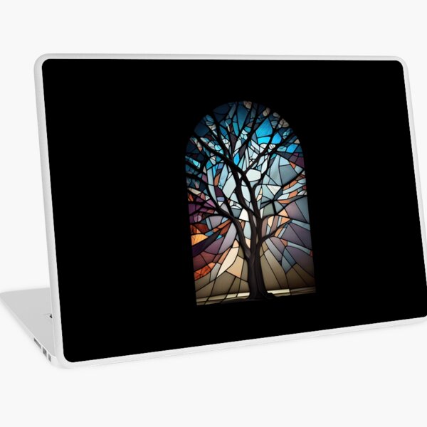 Item preview, Dark Tree - Stained Glass designed and sold by ShadowAndSlate.