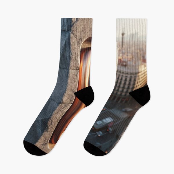 Item preview, Barcelona City Vibes #1 – AI Art with Bold Initial B as Background for Urban Style Clothing & Travel-Inspired Accessories designed and sold by knalpot-design.