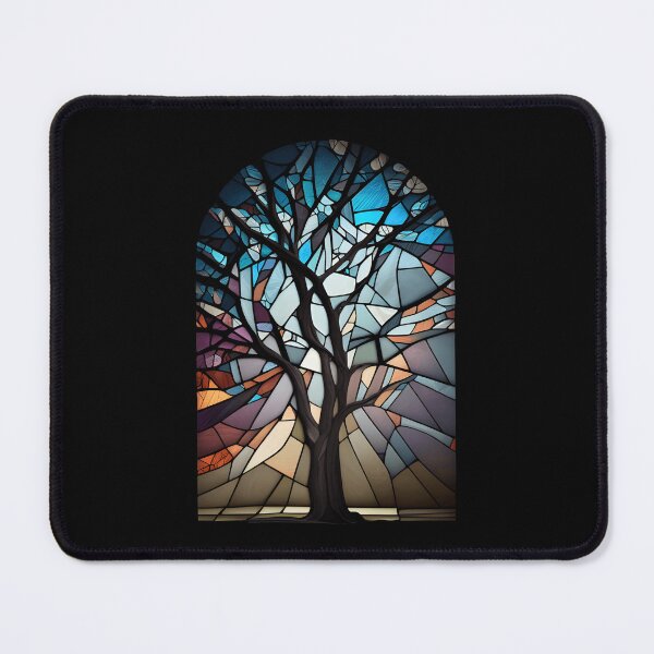 Item preview, Dark Tree - Stained Glass designed and sold by ShadowAndSlate.