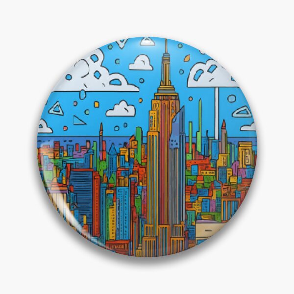 Item preview, New York City NYC Skyline Panorama designed and sold by Leous.