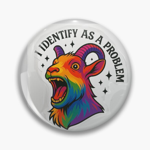 Item preview, Crazy Goat Pride SOLIDARITY FOREVER!!!/- designed and sold by Ann Marie Olsen.