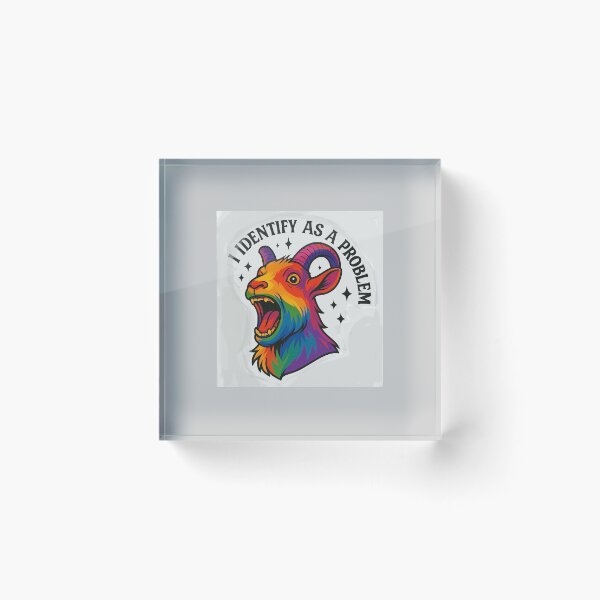 Item preview, Crazy Goat Pride SOLIDARITY FOREVER!!!/- designed and sold by Ann Marie Olsen.