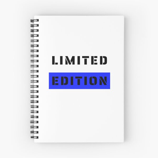 Item preview, LIMITED EDITION, Stencil Font, Bold Font, Quotes, Blue designed and sold by AASparksDesigns.