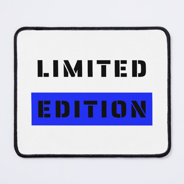 Item preview, LIMITED EDITION, Stencil Font, Bold Font, Quotes, Blue designed and sold by AASparksDesigns.