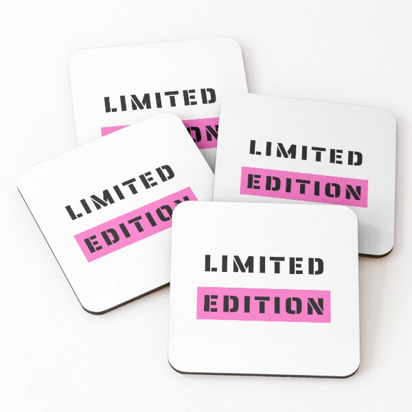 Item preview, LIMITED EDITION, Stencil Font, Bold Font, Quotes, Pink designed and sold by AASparksDesigns.