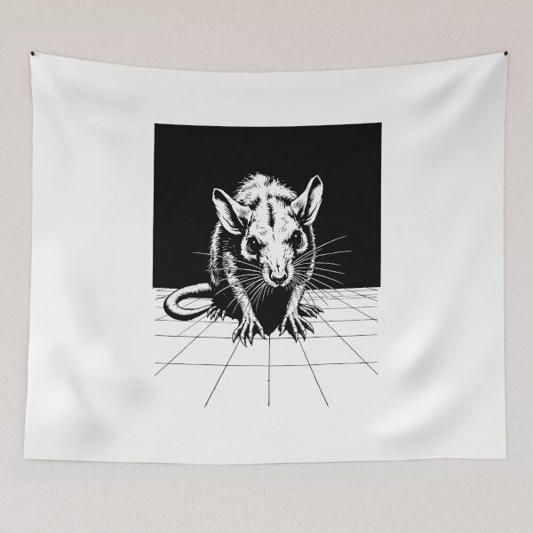 Item preview, Evil Zombie Rat Illustration designed and sold by StudioDestruct.